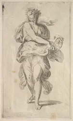 Dansende figur.