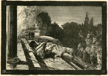 Alcibiades død, 1890.