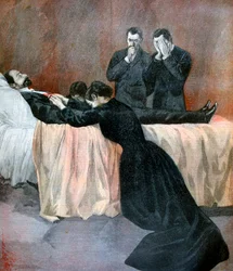 Marie François Sadi Carnot, præsident for Den Tredje Franske Republiks død, 1894