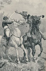 Prins Louis død i Saalfeld, 1806, 1896.