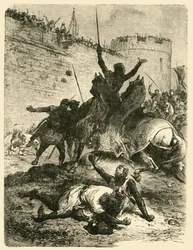 Simon De Montforts død, 1218, 1890.