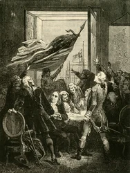 Declaration of the Independence of the United States, 1776, 1890.
