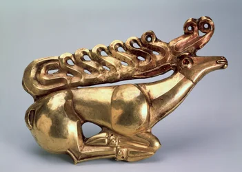 Deer Schield-emblem, c600 f.Kr