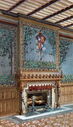 Design til et interiør, 1868