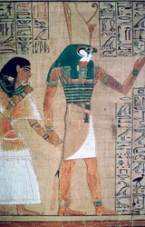 Detalje fra Book of the Dead of Ani, ark 4
