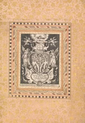 Andagtsscene, folio fra Bellini-albummet, ca. 1600.