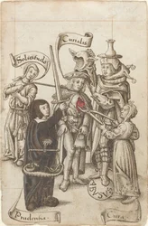 Spis ikke dit hjerte ud [fol. 22 recto], ca. 15121515.