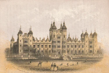 Donaldsons Hospital, midten af slutningen af det 19. århundrede.