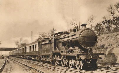 Down Continental Pullman Limited Express, c1920