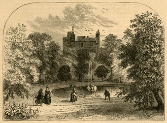 Drapers Hall Garden 1860, 1897.