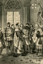 Hertug Rudolf IV som grundlægger af Stephen Cathedral, c1360, 1890.