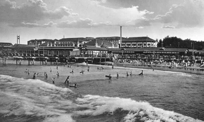 Durban strand, Sydafrika