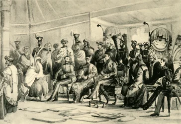 Durbar af Lord Auckland, c1836-1842, 1925.