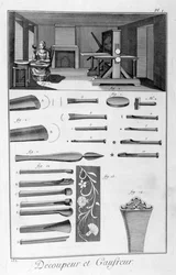 Præget stofmager, 1751-1777