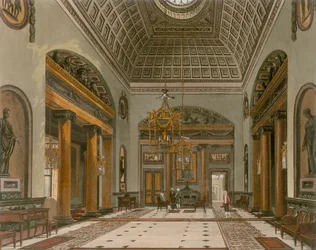 Entréen til Carlton House, Westminster, London