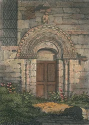 Indgang til Patricksbourne Church, 1817.