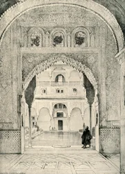 Indgang til Hall of the Barque..., 1800-tallet, 1907.