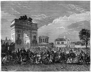 Nationalgardens indtog i Paris efter det preussiske felttog, 1807 1882-1884