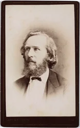 Ernst Haeckel, tysk naturforsker, ca. 1860