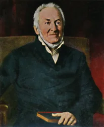 Ernest Moritz Arndt 1769-1860. - Maleri af Jul. Roeting, 1934.