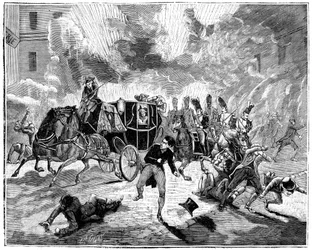 Eksplosion på Rue de la Loi, Paris, Frankrig, 24. december 1800 1882-1884