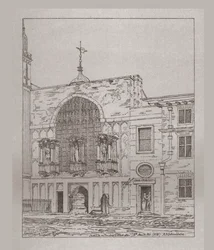 Udvendigt billede af Guildhall Chapel, 1815, 1886
