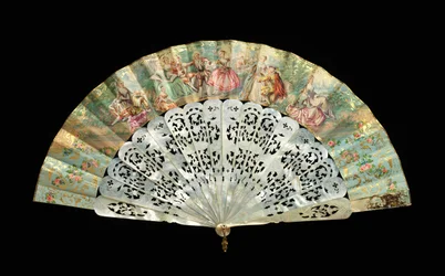 Fan, 1860-70.