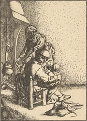 Fader fodrer sit Barn, 1610-85.