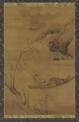 Fiskeri med skarver, Ming-dynastiet, 1500-tallet.
