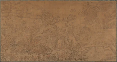 Fem hundrede Luohans, Ming-dynastiet, 16.-17. århundrede.