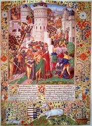 Flavius Josephus bragte for Titus ved belejringen af Jerusalem, 70