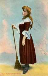 Florence Jackson, britisk skuespillerinde, c1908