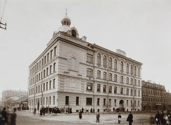 Folkeskole på Vasilyevsky Island i Petersborg, 1897
