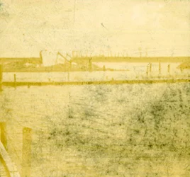 Gangbroer ved Ramskapelle, Belgien, c1914-c1918