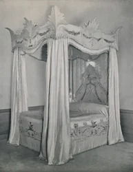 Fire-stolpe seng, 1933.