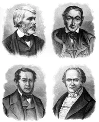 Fire socialteoretikere: Carlyle, Owen, Fourier og Proudhon, 1903