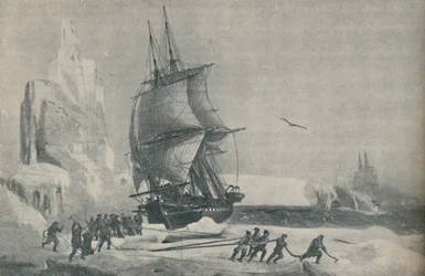 Fransk Antarktis ekspedition under kaptajn JSC Dumont dUrville, august 1833, 1937