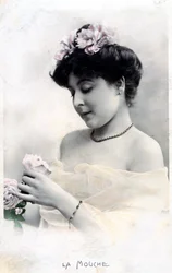 Fransk postkort, c1900