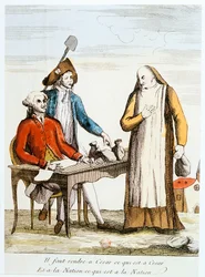 Franske revolution 1789: anti-klerikalisme