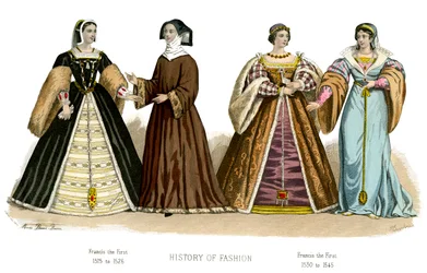 Fransk kostume: Francis I, 1882