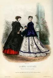 Fransk mode i det 19. århundrede, 1866 1938