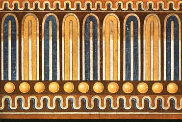 Frise fra François-graven Tomba François ved Vulci, Italien, 1928.