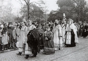 Begravelse af tsarina Maria Feodorovna af Rusland, Roskilde, Danmark, 19. oktober 1928