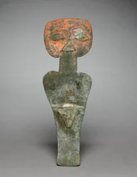 Kvindelig begravelsesfigur, 1200-1500.