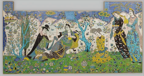 Havesamling, Iran, 1640-50.