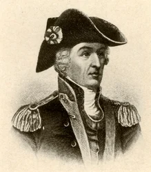 General Francis Marion, i frakke med høj krave og vest, c1770, 1937.
