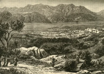 Generelt syn på Sparta, restaureret, 1890.