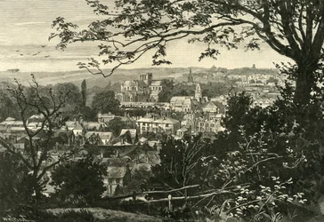 Generelt syn på Winchester, 1898.