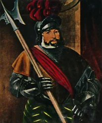 Georg af Frudsberg 1473-1528. - Maleri af Amburger, 1934.