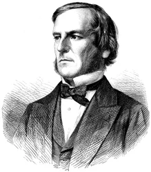 George Boole, engelsk matematiker og logiker, 1865